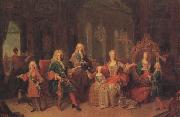 Jean Ranc King Philip V andHis Family oil painting